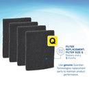 PureGuardian AP201W Odor Eliminating Pluggable Air Purifier with Nightlight, 7 inch Puggable