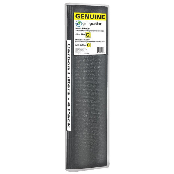 GermGuardian FLT28CB4 Genuine Carbon Filter Replacements for 28" Air Purifiers: 4 count